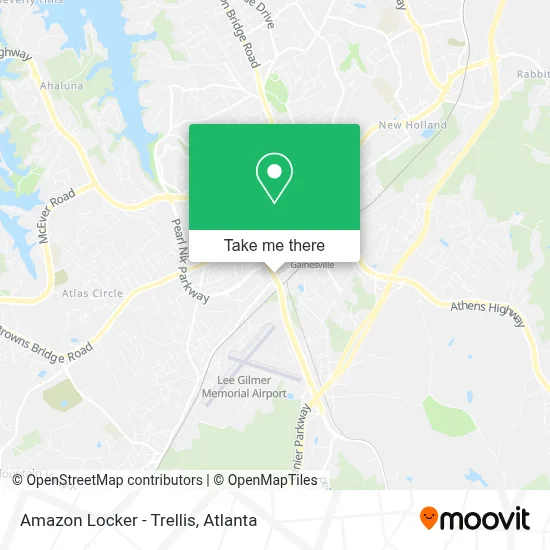 Amazon Locker - Trellis map