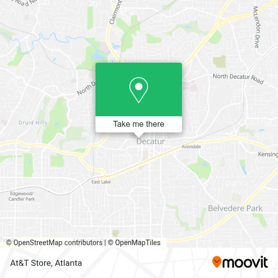 At&T Store map