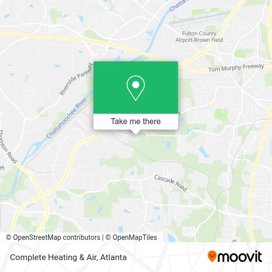 Complete Heating & Air map