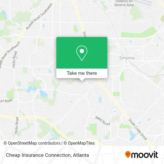 Cheap Insurance Connection map