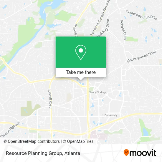 Resource Planning Group map