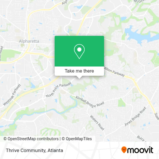 Thrive Community map