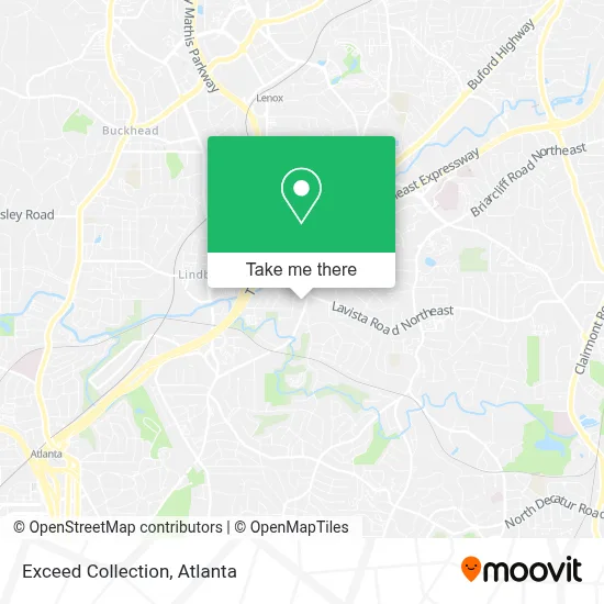 Exceed Collection map