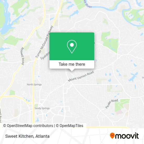 Sweet Kitchen map