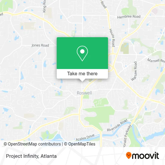 Project Infinity map
