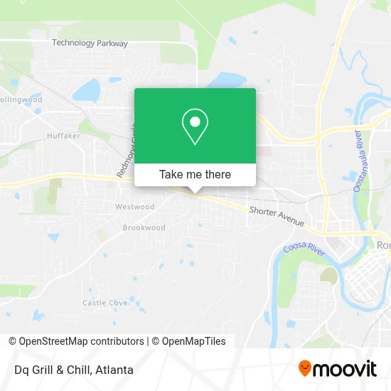 Dq Grill & Chill map
