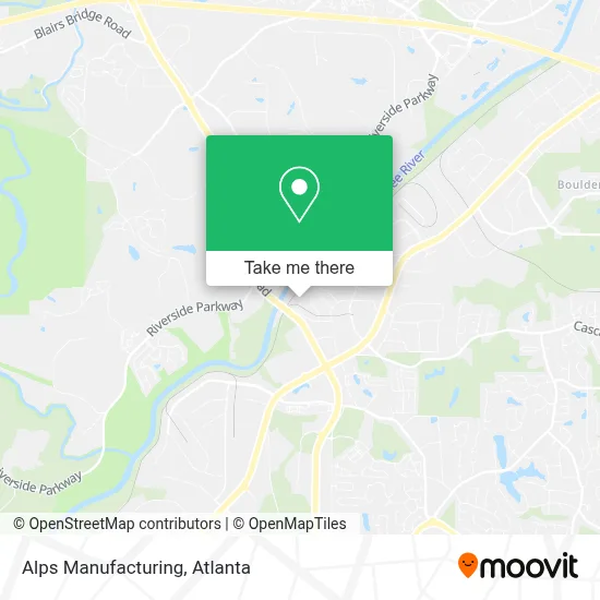Alps Manufacturing map