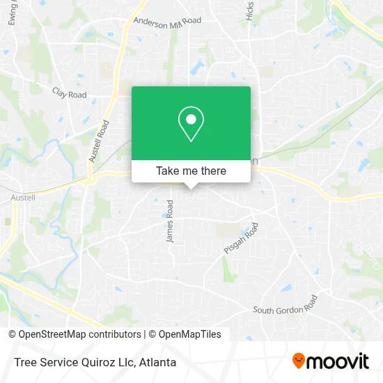 Tree Service Quiroz Llc map