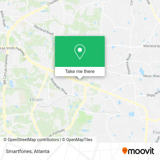 Smartfones map