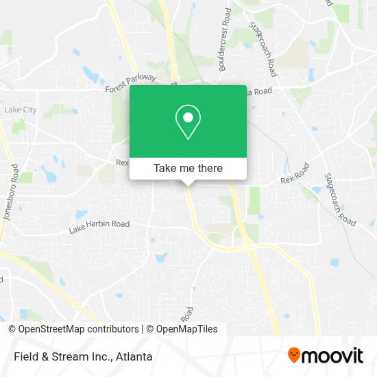 Field & Stream Inc. map
