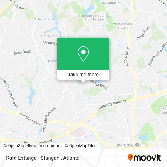 Rafa Estanga - Stangah. map
