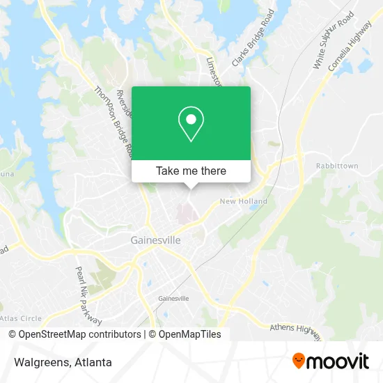 Walgreens map