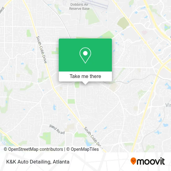 K&K Auto Detailing map