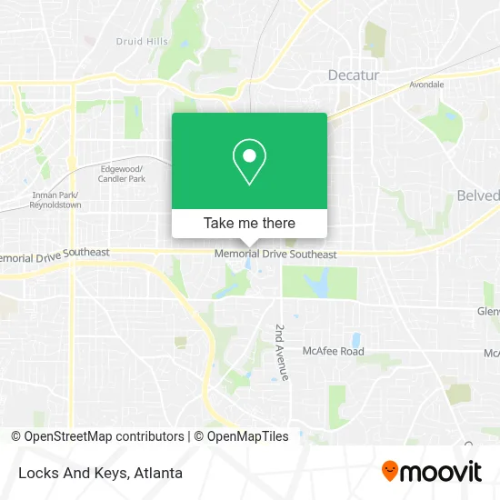Locks And Keys map