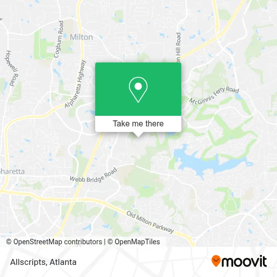 Allscripts map