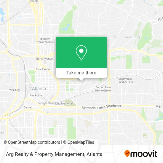 Arg Realty & Property Management map