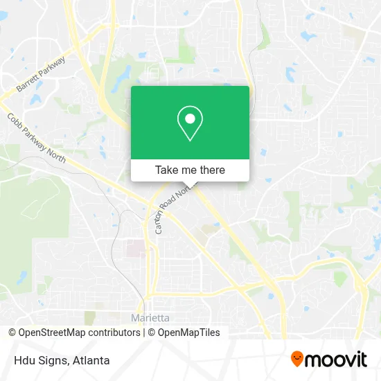 Hdu Signs map