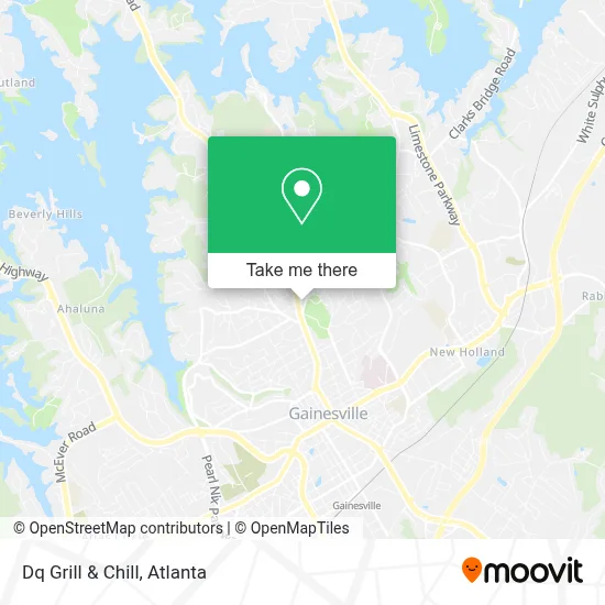 Dq Grill & Chill map