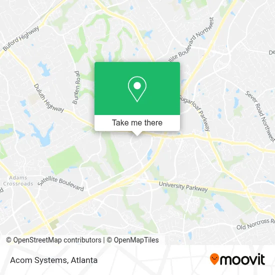 Acom Systems map