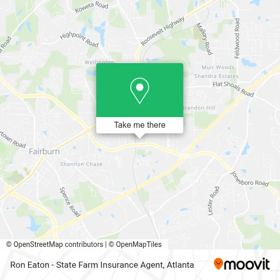 Ron Eaton - State Farm Insurance Agent map