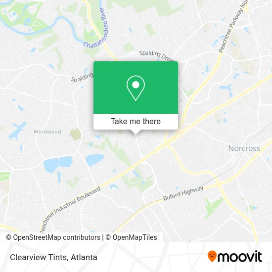 Clearview Tints map