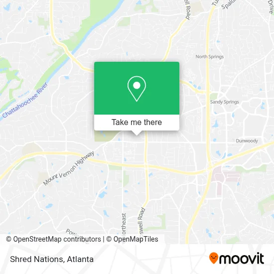 Shred Nations map