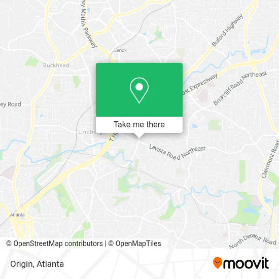 Origin map