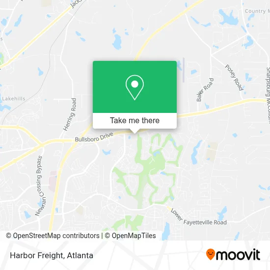 Harbor Freight map