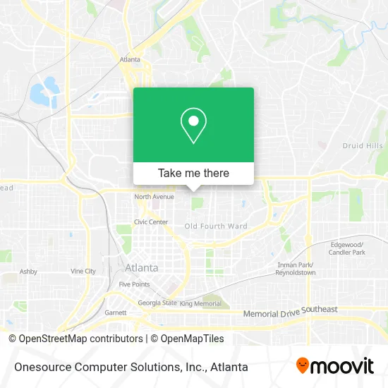 Onesource Computer Solutions, Inc. map