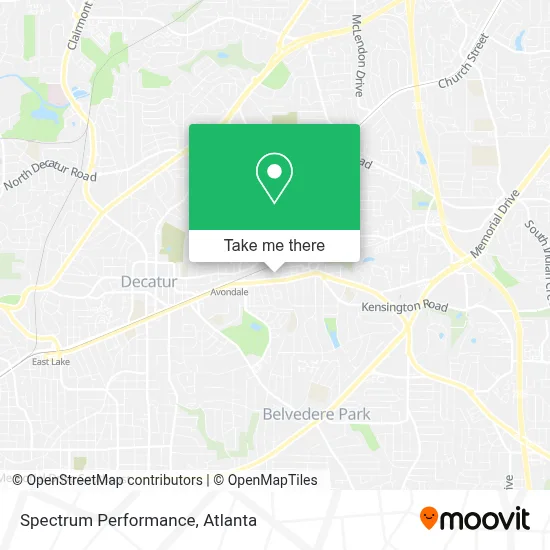 Spectrum Performance map