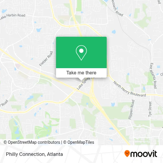 Philly Connection map