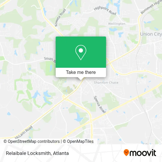 Relaibale Locksmith map