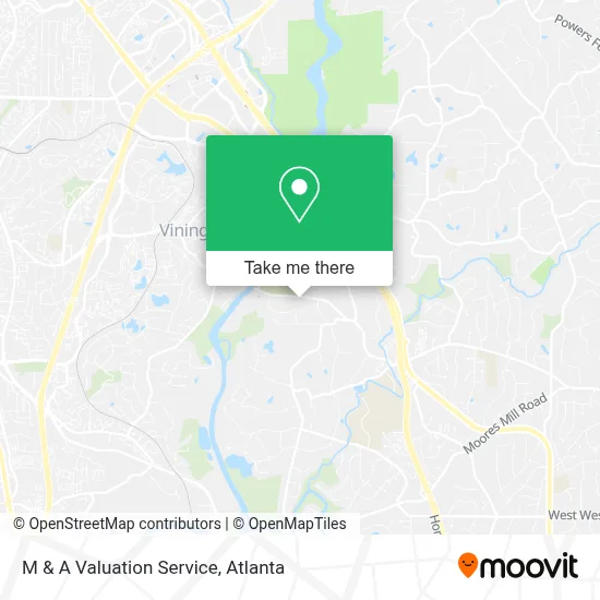 M & A Valuation Service map