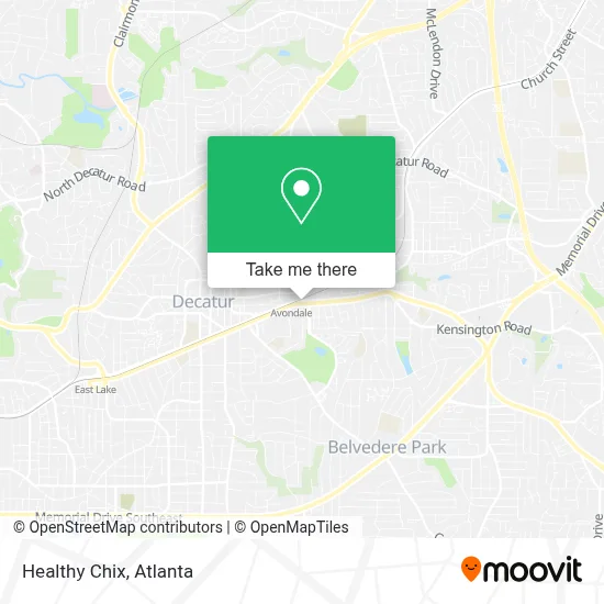 Healthy Chix map