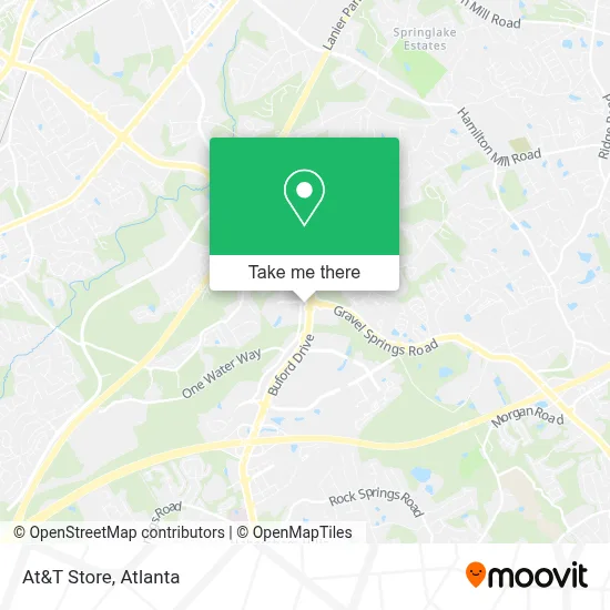 At&T Store map