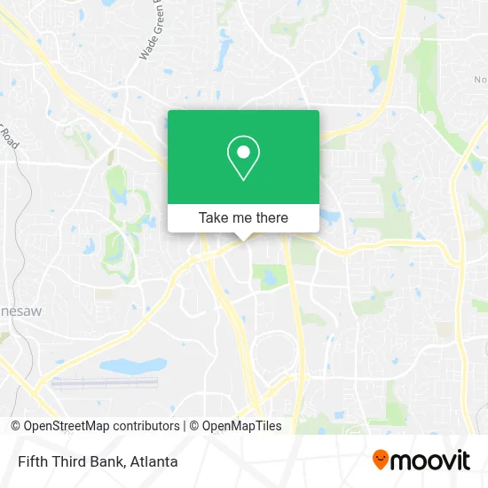 Fifth Third Bank map