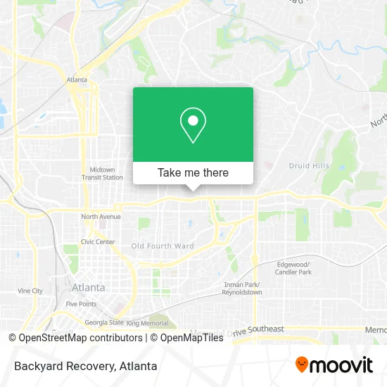Backyard Recovery map