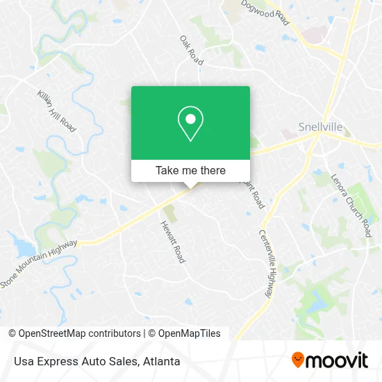 Usa Express Auto Sales map