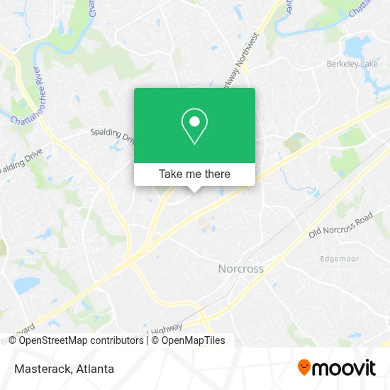 Masterack map