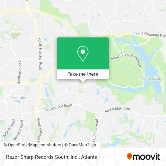 Razor Sharp Records South, Inc. map