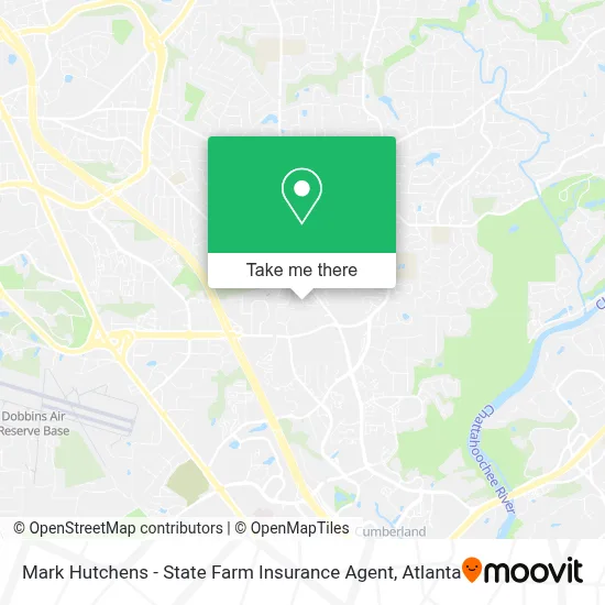 Mark Hutchens - State Farm Insurance Agent map