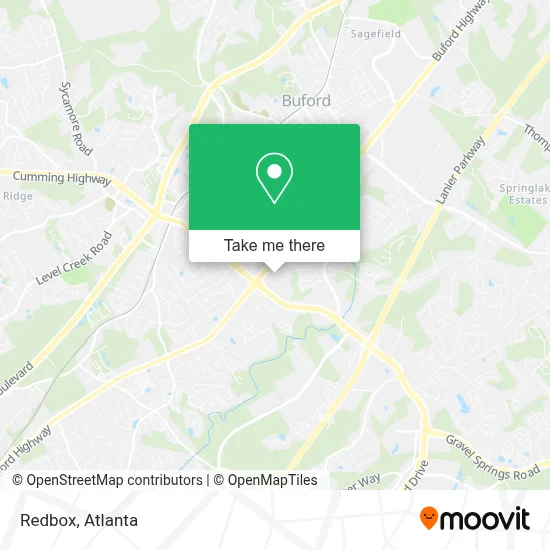 Redbox map