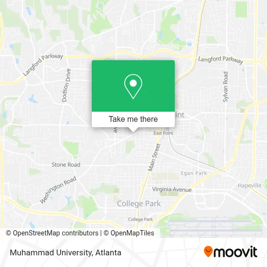 Muhammad University map