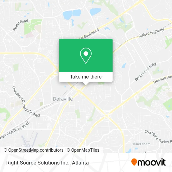 Right Source Solutions Inc. map