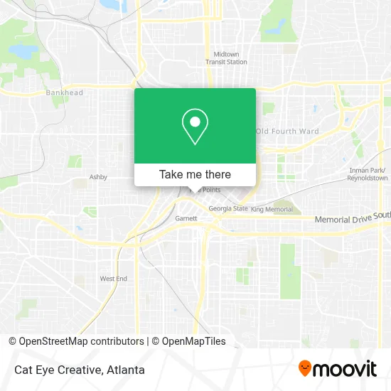 Cat Eye Creative map
