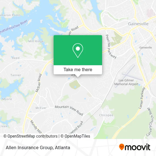 Allen Insurance Group map