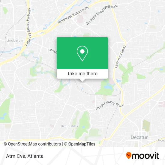 Atm Cvs map