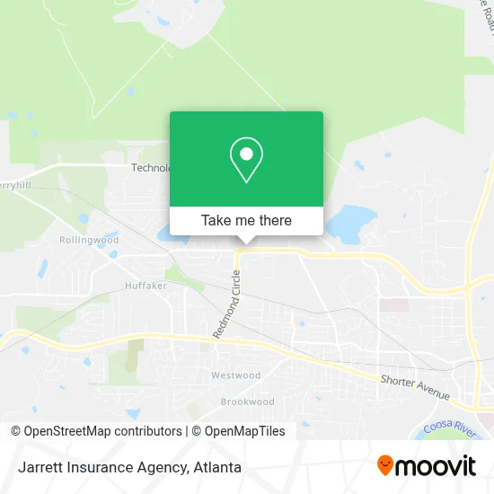 Jarrett Insurance Agency map