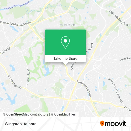 Wingstop map