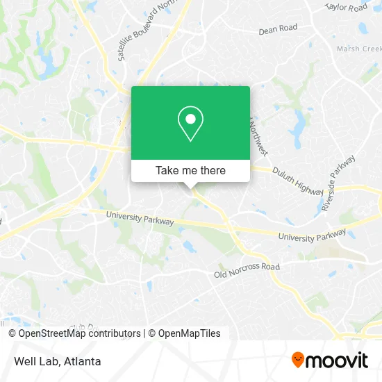 Well Lab map
